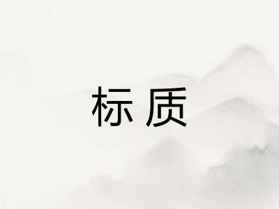 标质