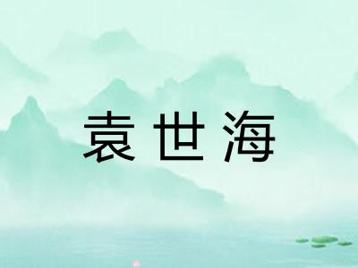 袁世海 袁世海