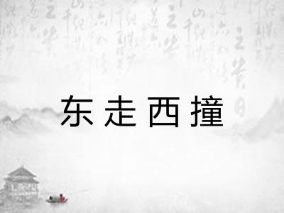 东走西撞 东走西撞