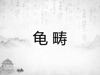 龟畴 龟畴