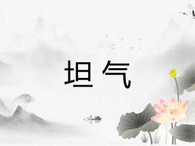 坦气 坦气