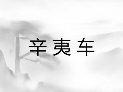 辛夷车 辛夷车