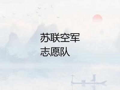 苏联空军志愿队