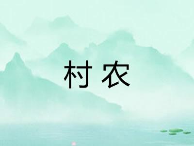 村农