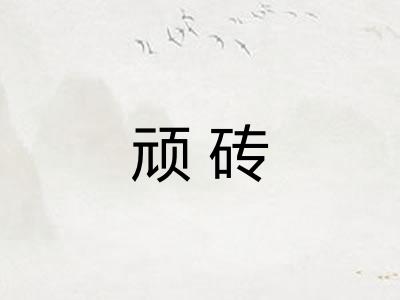 顽砖