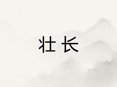 壮长 壮长