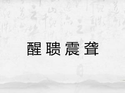 醒聩震聋