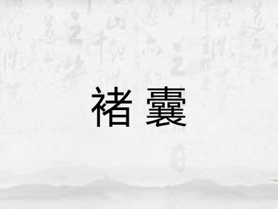 褚囊