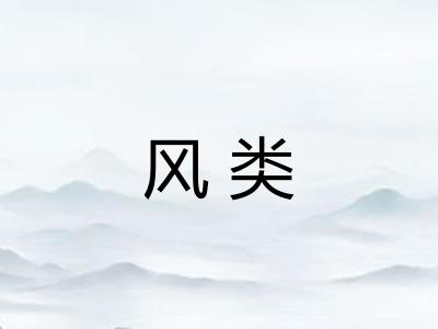 风类 风类