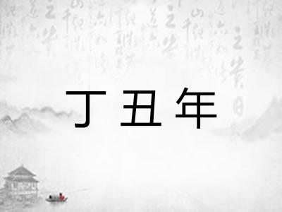 丁丑年
