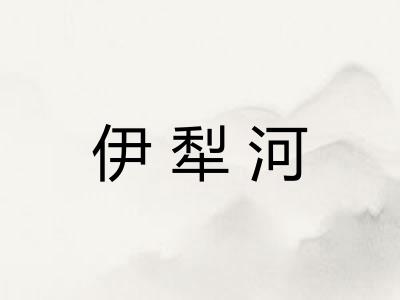 伊犁河 伊犁河