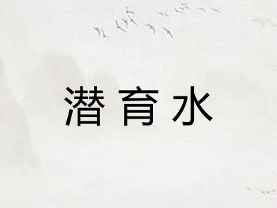 潜育水