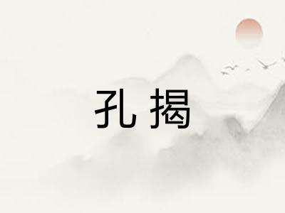 孔揭