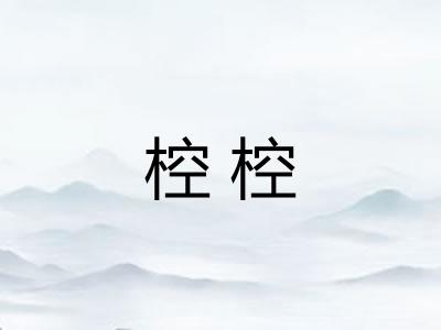 椌椌