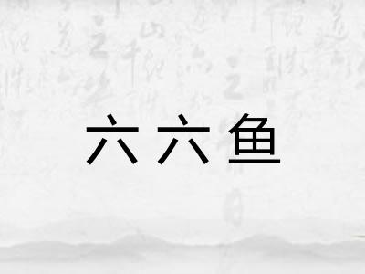 六六鱼