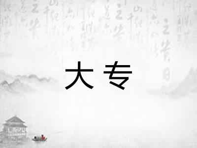 大专