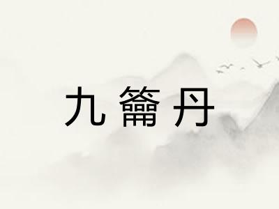 九籥丹