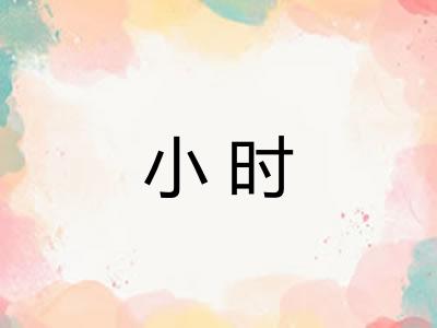 小时
