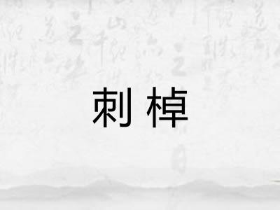 刺棹