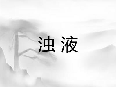 浊液