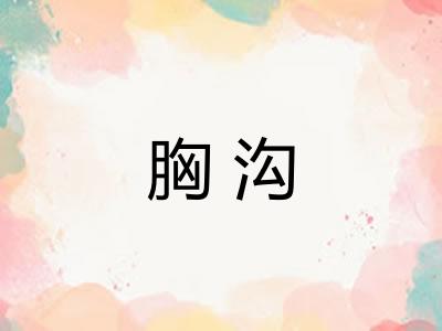 胸沟