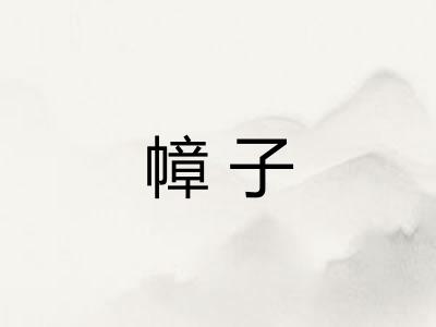 幛子