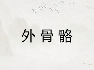 外骨骼 外骨骼