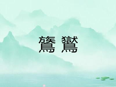 鷟鸑