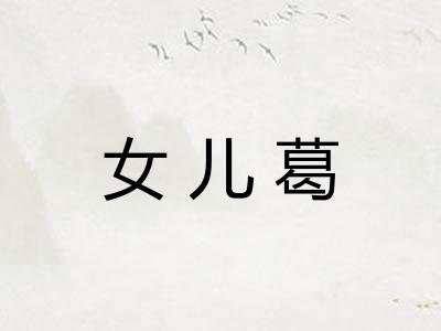 女儿葛