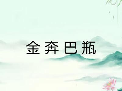 金奔巴瓶