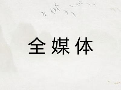 全媒体