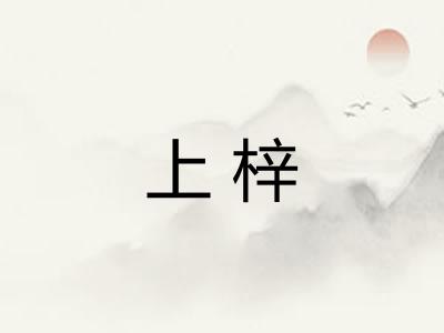 上梓