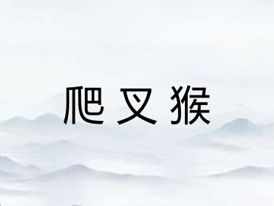 爬叉猴