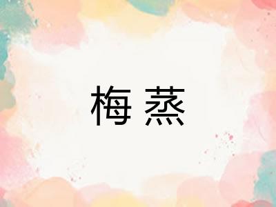 梅蒸