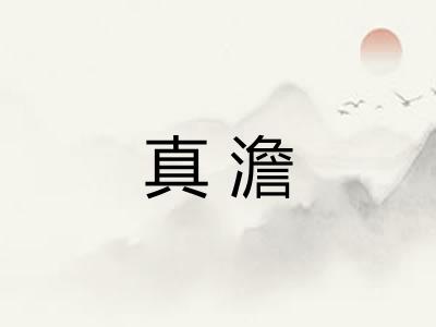 真澹
