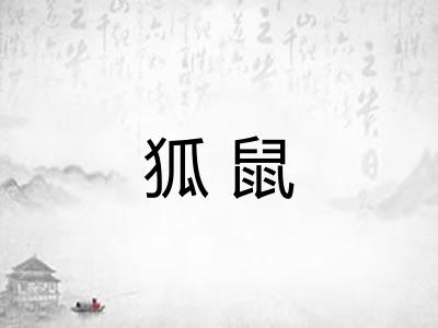 狐鼠