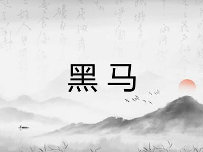黑马