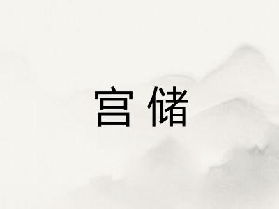 宫储
