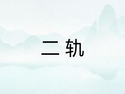 二轨