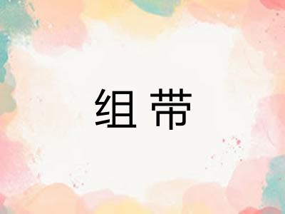 组带