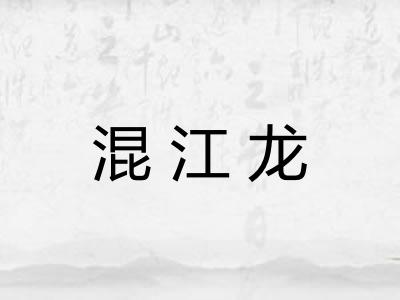 混江龙