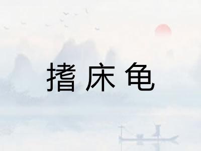 搘床龟