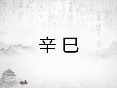 辛巳