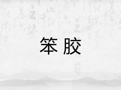 笨胶