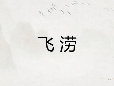 飞涝