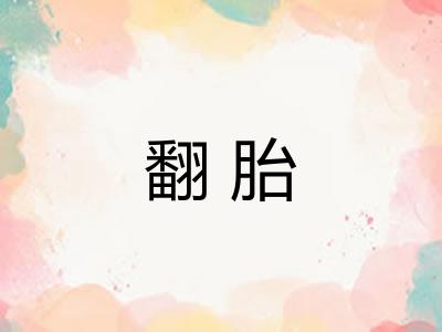 翻胎