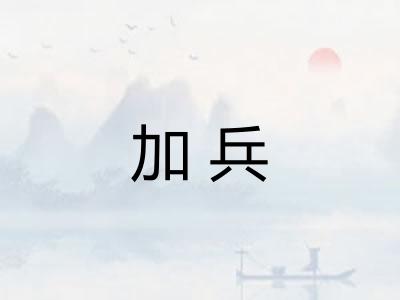 加兵