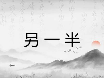 另一半 另一半