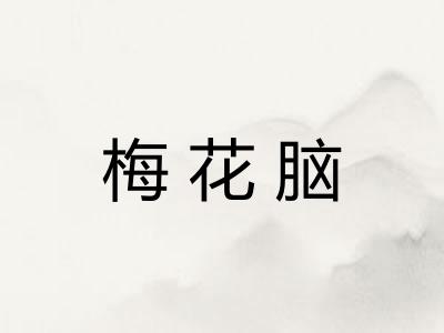 梅花脑