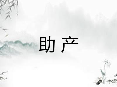 助产